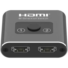 HDMI Splitter/Switch 2 Port Bi- Direction 4K Ultra HD 1 in 2 Out 2 in 1 Out