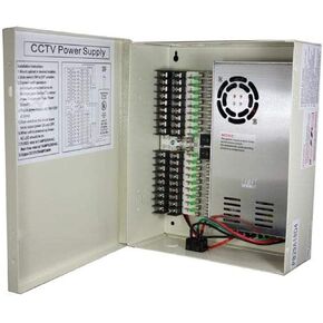 29 Amp 18-Port CCTV Power Box