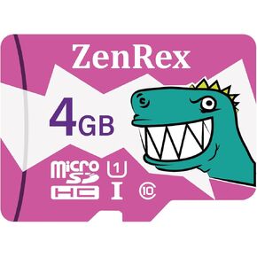 4GB Micro SDHC High Speed C10 U1 Memory Card for Camera Tablet Smartphone