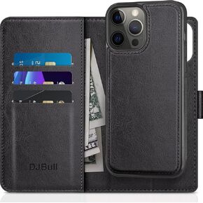 2-in-1 Detachable for iPhone 12/12 Pro Wallet case with Credit Card Holder【RFID Blocking】,Flip Folio Book PU Leather Protective Cover Women Men for Apple 12/12Pro Phone case Light Brown