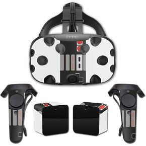 MightySkins Skin Compatible with HTC Vive Full Coverage - Retro Gamer 3 | Protective, Durable, and Unique Vinyl Decal wrap Cover | Easy to Apply, Remove, and Change Styles | Made in The USA