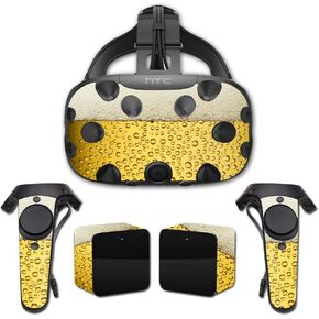 MightySkins Skin Compatible with HTC Vive Full Coverage - Beer Buzz | Protective, Durable, and Unique Vinyl Decal wrap Cover | Easy to Apply, Remove, and Change Styles | Made in The USA
