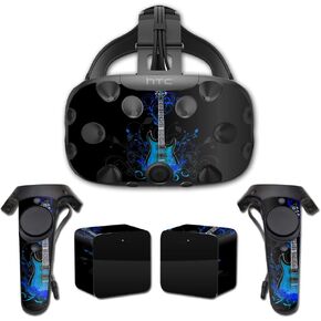 MightySkins Skin Compatible with HTC Vive Full Coverage - Guitar | Protective, Durable, and Unique Vinyl Decal wrap Cover | Easy to Apply, Remove, and Change Styles | Made in The USA