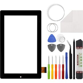 [New] Duotipa Touch Screen Digitizer Replacement for Onn 7" GEN 3 Surf 2022 Tablet 100071481 with Repair Tools Kit.(No LCD Screen).