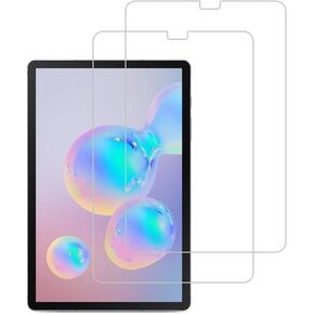 واقي شاشة لجهاز Samsung Galaxy Tab S5e (T725، T720)، Tab S6 10.5 بوصة طبقة زجاجية مقواة مضادة للخدش، خالية من الفقاعات، عالية الوضوح (عبوتان)