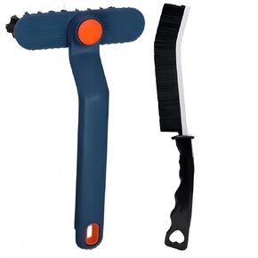 1Pcs Blue Rotating Brush 1 Crevice Cleaning Brush