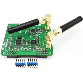 MMDVM Duplex Hotspot Module Dual Hat with V1.47 Support P25 DMR YSF NXDN DMR Slot 1 + Slot 2 for Raspberry pi (Without OLED)
