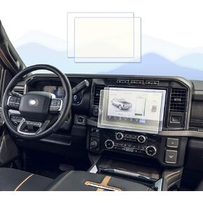 2pcs 2024 F250 Screen Protector Matte For 2024 ford f250 super duty accessories 2022 2023 2024 Ford Super Duty F250 F350 F450 12Inch Anti Glare Navigation Screen Protector f350 2024