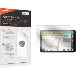 BoxWave Screen Protector Compatible with Garmin dezl OTR700 - ClearTouch Anti-Glare (2-Pack), Anti-Fingerprint Matte Film Skin for Garmin dezl OTR700