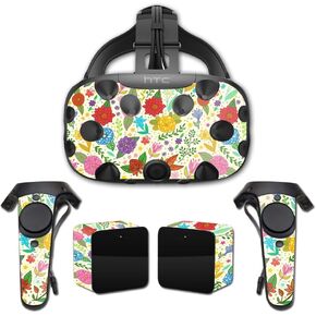 MightySkins Skin Compatible with HTC Vive Full Coverage - Flower Garden | Protective, Durable, and Unique Vinyl Decal wrap Cover | Easy to Apply, Remove, and Change Styles | Made in The USA
