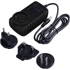 GeeekPi DC 5V 4A Power Adapter with US&EU&UK Plug DC5.5x2.5mm for Raspberry Pi X820/X825 SATA Expansion Board/ X700 UPS/ X720/ X735 Power Management Board/Jetson Nano/X822/X852/T300/T100/T200/X750