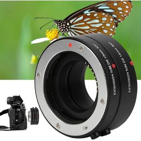NX1 Lens Mount Adapter,Professional Auto Focus Mount Adapter,Alloy Macro Extension Tube Adapter 10mm+16mm for Samsung NX Mount Camera.