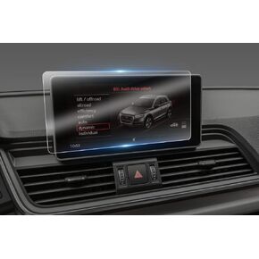 Wonderfulhz Screen Protector Compatible with 2021-2024 Audi Q5,Q5 MMI 10.1 Inch Touch Screen,Anti Glare Scratch,Shock-Resistant,Premium Tempered Glass