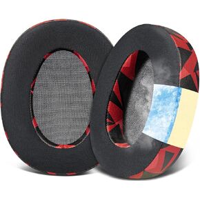 SOULWIT Replacement Earpads Cushions for Sony WH-H900N (h.Ear on 2 Wireless) & MDR 100ABN (h.Ear on Wireless) Noise Canceling Over-Ear Headphones, Ear Pads with Noise Isolation Foam - Black