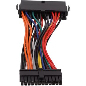 Hilitand ATX PSU Standard 24Pin Female to Mini 24P Male Power Adapter Converter Cable ATX Power Supply, for DELL Optiplex 780 980 760 960