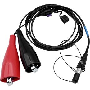 Power Cable for Trimble 4700 4800 5700 5800 R6 R7 R8 R10,7 Pin to Alligator Clips GPS Power Cable for Trimble GPS RTK GNSS Receiver(46125-20)