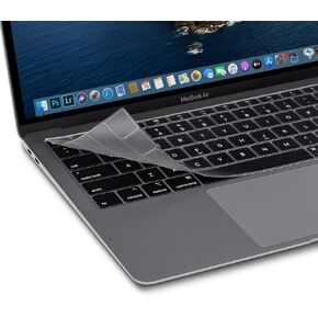 Moshi ClearGuard Keyboard Protector for MacBook Air 13" (2020/US Layout), 0.1 mm Thin, Washable & Reusable, Non-Toxic, High Transparency, for MacBook Air 13" 2020 (A2179)