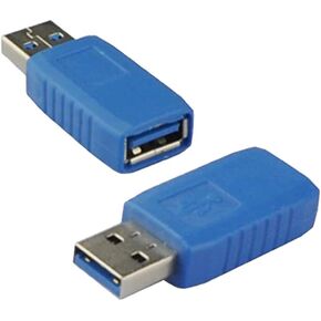 Seadream 2Pack USB 3.0 Type-A Male to Female Coupler Extender Connection Adapter
