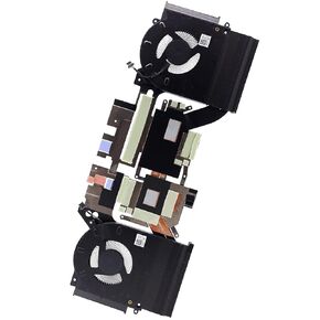 Deal4GO 5V/0.5A CPU & GPU Graphics Cooling Fan w/Heatsink Thermal Assembly Y44N6 Replacement for Dell Alienware M15 R3 M15 R4 2020 (with RTX Graphics)