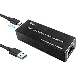 Mini Network Interface Card USB 3.0 to SFP Gigabit Ethernet Adapter,Fiber Optic Network Adapter Compatible with Windows/macOS/Linux,High Performance Transfer Rate,Full/Half Duplex (LNK-TCF1000)
