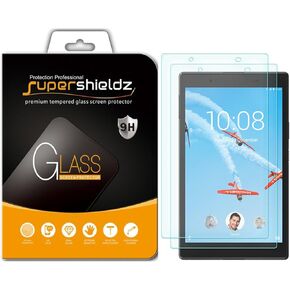 Supershieldz (2 Pack) Designed for Lenovo Tab 4 8 (8 inch) (Tempered Glass) Screen Protector, Anti Scratch, Bubble Free