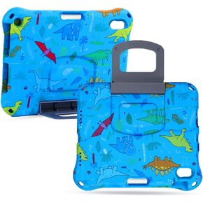 Dinosaur Samsung Tab A9 Plus Tablet Case for Kids Boys Light EVA Kids Friendly Samsung Tab A9 Plus 11 inch Case with Handle Kickstand Kids Pro Shockproof Full Cover for Boy's Gift (New KL)