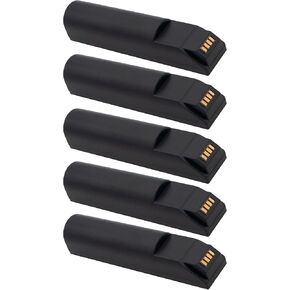 Upgrade Barcode Scanner Battery for Honeywell bat-scn01 3820 4820 1202g (5 Pack)