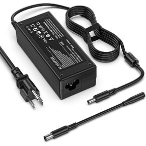 65W 45W Charger for Dell Laptop Charger,Replacement Computer Charger for Dell Inspiron 13 3000 5000 7000 14 7420 15 3520 16 5630 Latitude 5490 5420 AC Adapter Power Supply Cord,Round Tip7.4mm&4.5mm