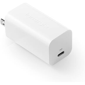 شاحن حائط Innergie 60C-60 Watt PD 3.0 USB-C، شحن سريع 60W PD 3.0 محول طاقة محمول للكمبيوتر المحمول (إصدار قابل للطي)، متوافق مع Switch/iPhone 15/MacBook Pro/Air/iPad/Windows PC (Delta Electronics) in Kuwait
