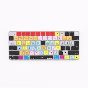 Editors Keys Ableton Live Keyboard Cover for Apple Magic Keyboard - Silicone Protective Skin with Compatible Ableton Live Shortcuts - Fits TouchID and Non-TouchID Non-Numeric Models