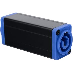GELRHONR ZAC3MM-1 AC Powercon Coupler,LED Power Connector, Beam Light Power Adapter, Stage Lighting Power Extension Connector - Blue 20A(1 Pack)
