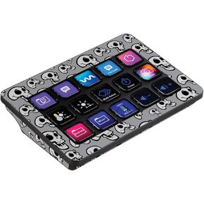 MightySkins Skin Compatible with Elgato Stream Deck MK.2 - Laughing Skulls | Protective, Durable, and Unique Vinyl Decal wrap Cover | Easy to Apply, Remove, and Change Styles | Made in The USA