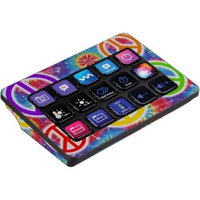 MightySkins Skin Compatible with Elgato Stream Deck MK.2 - Peaceful Explosion | Protective, Durable, and Unique Vinyl Decal wrap Cover | Easy to Apply and Change Styles | Made in The USA