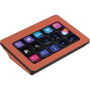MightySkins Skin Compatible with Elgato Stream Deck MK.2 - Solid Salmon | Protective, Durable, and Unique Vinyl Decal wrap Cover | Easy to Apply, Remove, and Change Styles | Made in The USA