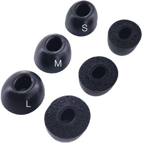 Memory Foam Eartips Replacement for soundcore by Anker Liberty 4 NC Earbuds Ear Pad