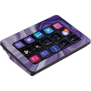 MightySkins Skin Compatible with Elgato Stream Deck MK.2 - Lavendar Acrylic | Protective, Durable, and Unique Vinyl Decal wrap Cover | Easy to Apply, Remove, and Change Styles | Made in The USA