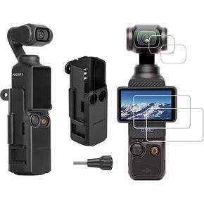 غطاء إطار محول متعدد الاستخدام، واقي شاشة بمقبض تمديد لجيب DJI OSMO 3، غشاء واقي مضاد للخدش، قفص صلب