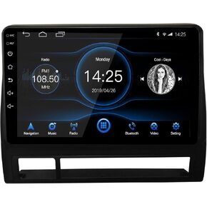 Android 10.1 Car Radio Stereo, 9 inch Capacitive Touch Screen High Definition GPS Navigation Unit, with Mirror Link Bluetooth Player 2G DDR3+32G NAND Memory Flash for Toyota Tacoma 2005-2015