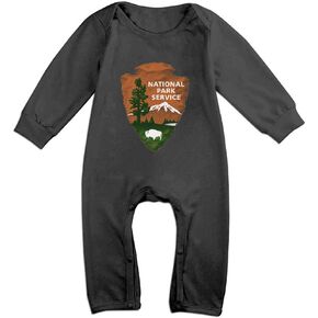 National Park Service Baby Footed Romper Long Sleeve Bodysuit Jumpsuit Outfits