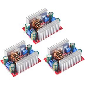 3PCS DC 400W 15A Step-up Module Boost Converter Constant Current Power Supply LED Driver 8.5-50V to 10-60V Voltage Charger Step Up Module
