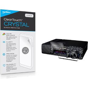 BoxWave Screen Protector Compatible with Yaesu FT-710 - ClearTouch Crystal (2-Pack), HD Film Skin - Shields from Scratches for Yaesu FT-710