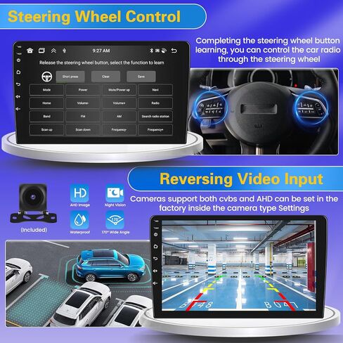 Fukulu for Honda Odyssey 2005-2010【2+64GB Carplay Radio Android 13】 with Wireless Carplay Android Auto, 10.1'' Touch Screen Car Stereo GPS/WiFi/32EQ DSP/Bluetooth 5.0/SWC/Mic, Backup Cam in Saudi Arabia