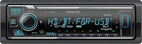 جهاز استقبال الوسائط الرقمية Kenwood Excelon KMM-X704 مع بلوتوث وراديو HD (مجدد معتمد) in Saudi Arabia