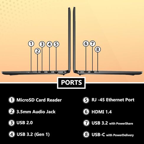 ديل لاتيتيود 3420 14 بوصة فل اتش دي، انتل رباعي النواة i5-1135G7 (بيت i7-1065G7)، 16 جيجا رام، 512 جيجا NVMe، GeForce MX450، واي فاي 6E + BT، HDMI، RJ-45، لوحة مفاتيح بإضاءة خلفية، كاميرا ويب عالية الدقة، رمادي، W11Pro، كمبيوتر محمول للأعمال in Kuwait