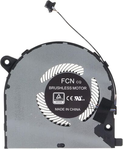 مروحة تبريد وحدة المعالجة المركزية ووحدة معالجة الرسومات البديلة لـ Dell Vostro 7500 7501 Inspiron 7501 P102F 0KGH4R 0YND40 FMF2 FMF3 DFS150705AF0T DFS150005AA0T in Saudi Arabia