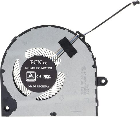 مروحة تبريد وحدة المعالجة المركزية ووحدة معالجة الرسومات البديلة لـ Dell Vostro 7500 7501 Inspiron 7501 P102F 0KGH4R 0YND40 FMF2 FMF3 DFS150705AF0T DFS150005AA0T in Saudi Arabia