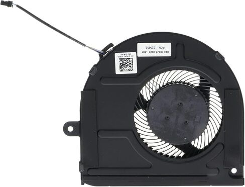 مروحة تبريد وحدة المعالجة المركزية ووحدة معالجة الرسومات البديلة لـ Dell Vostro 7500 7501 Inspiron 7501 P102F 0KGH4R 0YND40 FMF2 FMF3 DFS150705AF0T DFS150005AA0T in Saudi Arabia