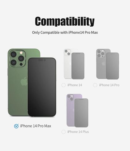 GOOSPERY Mansoor Wallet Designed for iPhone 14 Pro Max Case [9 Card Slots+2 Extra Side Pocket] Double Sided Multi-Slot Inner Flap Card Holder Ample Storage Flip Phone Cover - Black in Saudi Arabia
