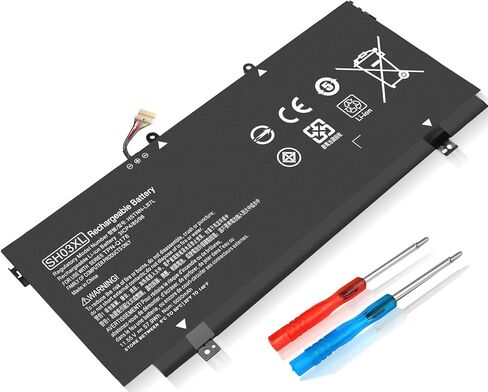 SH03XL 859356-855 بطارية لجهاز HP Spectre X360 المكشوف 13-AC0XX 13-W0XX 13-AC013DX 13-AC023DX 13-AC033DX 13-AC063DX 13-W013DX 13-W023DX 13-W063NR 13T-AC000 859 026-421 SH03057XL CN03XL HSTNN-LB7L in Kuwait