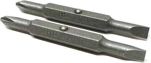 مجموعة رؤوس مفك براغي فيليبس مزدوجة الأطراف مقاس 3 بوصات رقم 2 مكونة من قطعتين in Kuwait